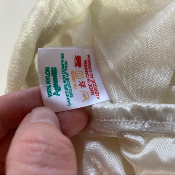 Vintage  Vanity Fair High Waist 100% Nylon Panties Size XXL Deadstock Flawed - Picture 9 of 10